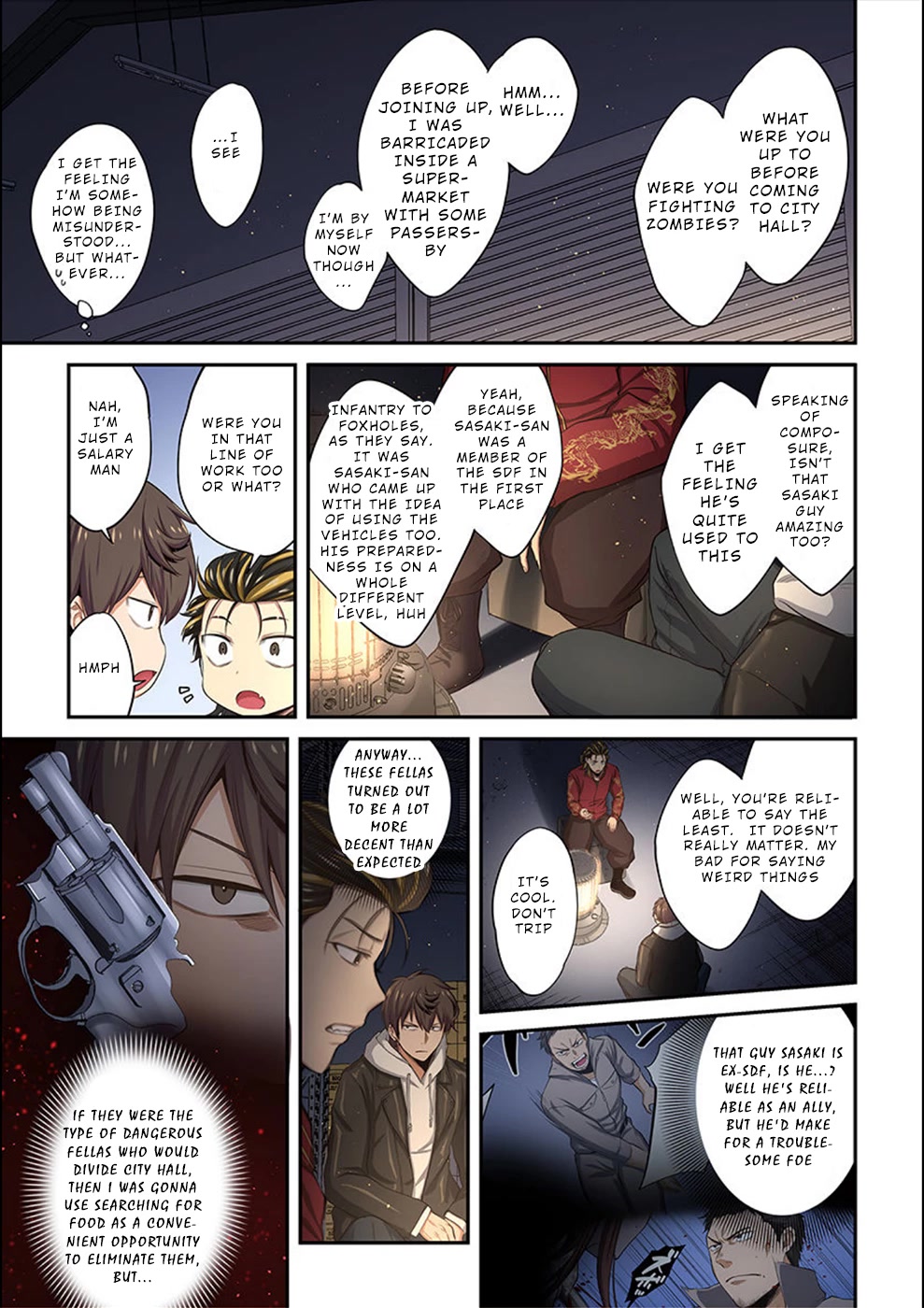 In A World Filled With Zombies, I’m The Only One They Won’t Attack Chapter 13 page 14 - Chapter 13: Food Procurement Team
