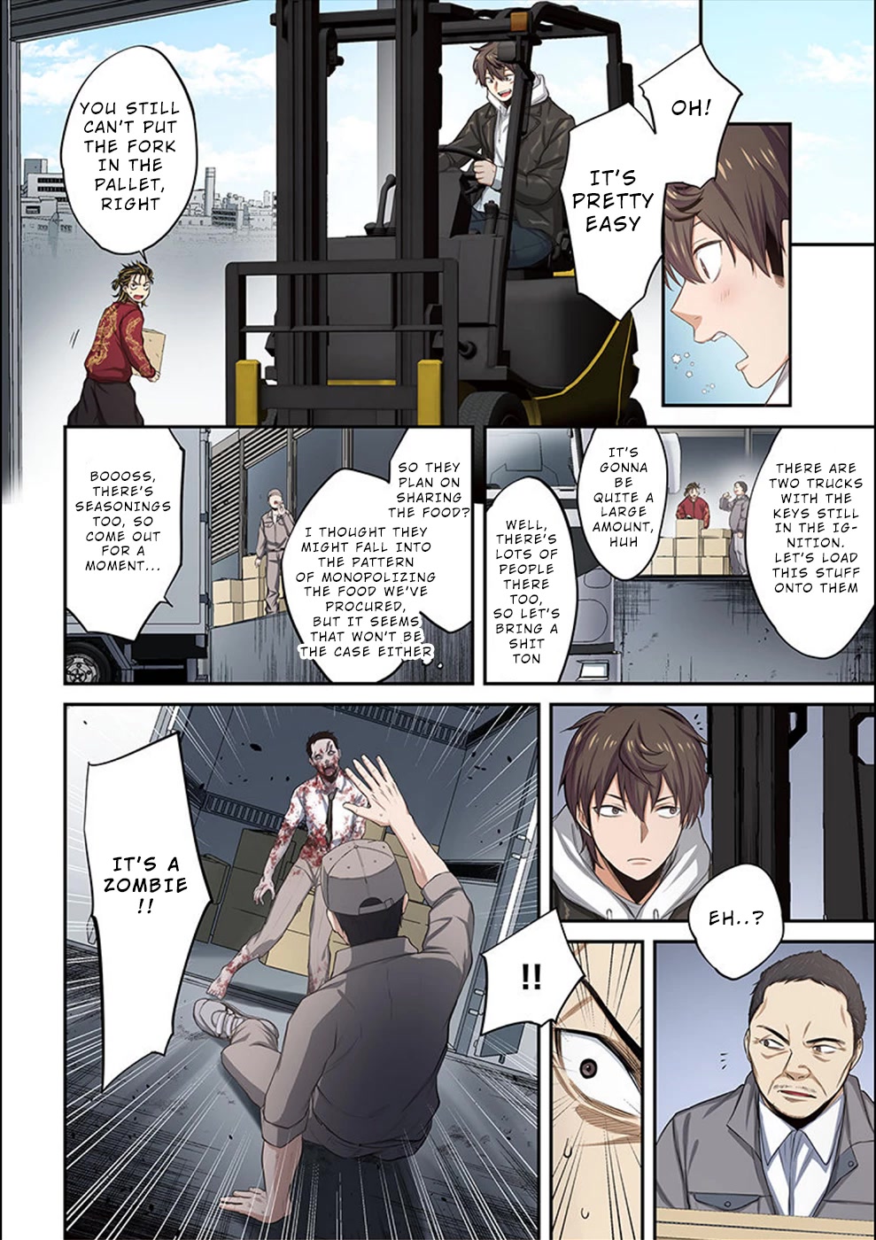 In A World Filled With Zombies, I’m The Only One They Won’t Attack Chapter 13 page 15 - Chapter 13: Food Procurement Team