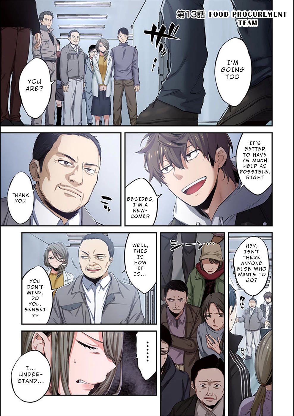 In A World Filled With Zombies, I’m The Only One They Won’t Attack Chapter 13 page 2 - Chapter 13: Food Procurement Team