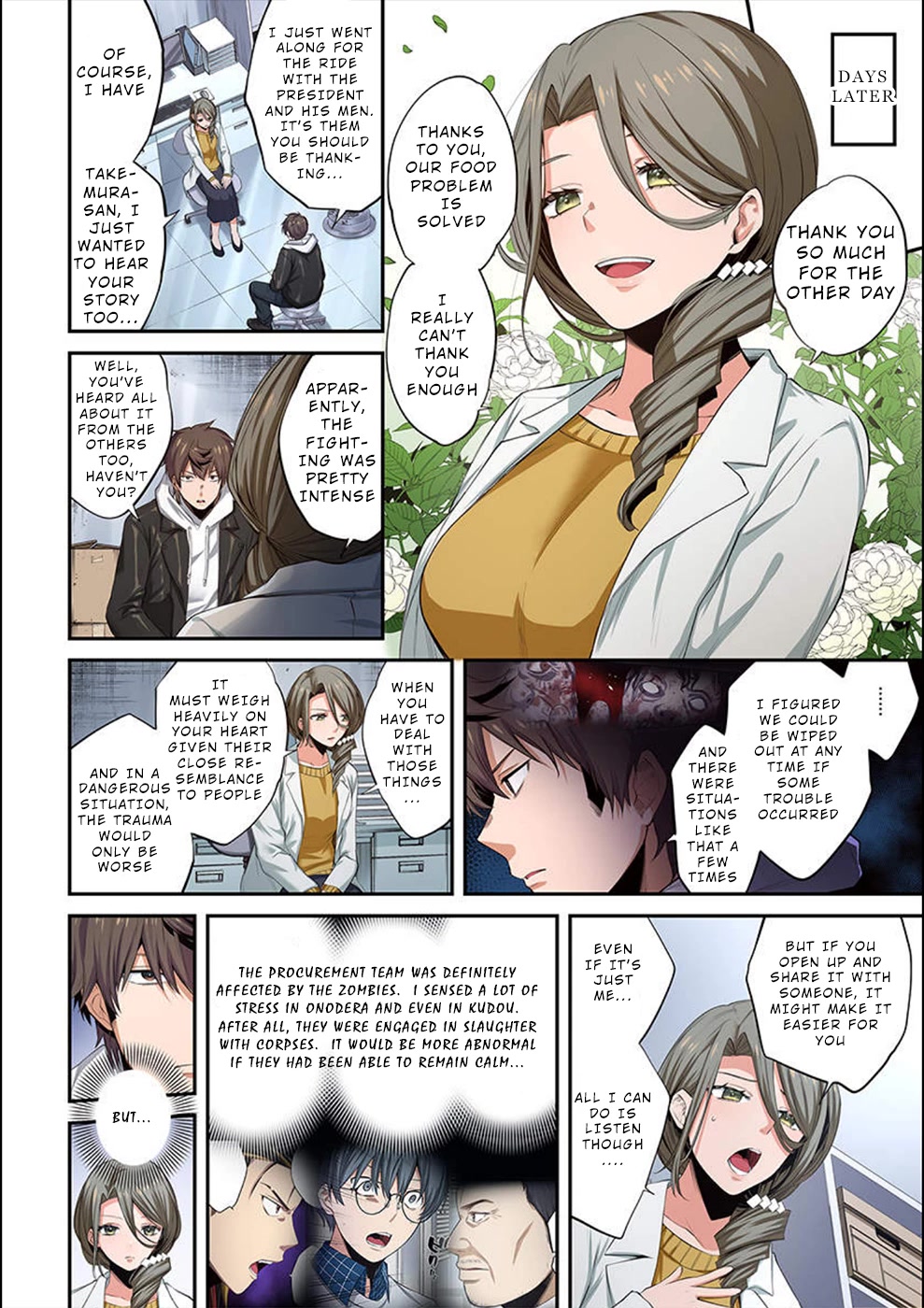 In A World Filled With Zombies, I’m The Only One They Won’t Attack Chapter 14 page 5 - Chapter 14: Two Lone Survivors