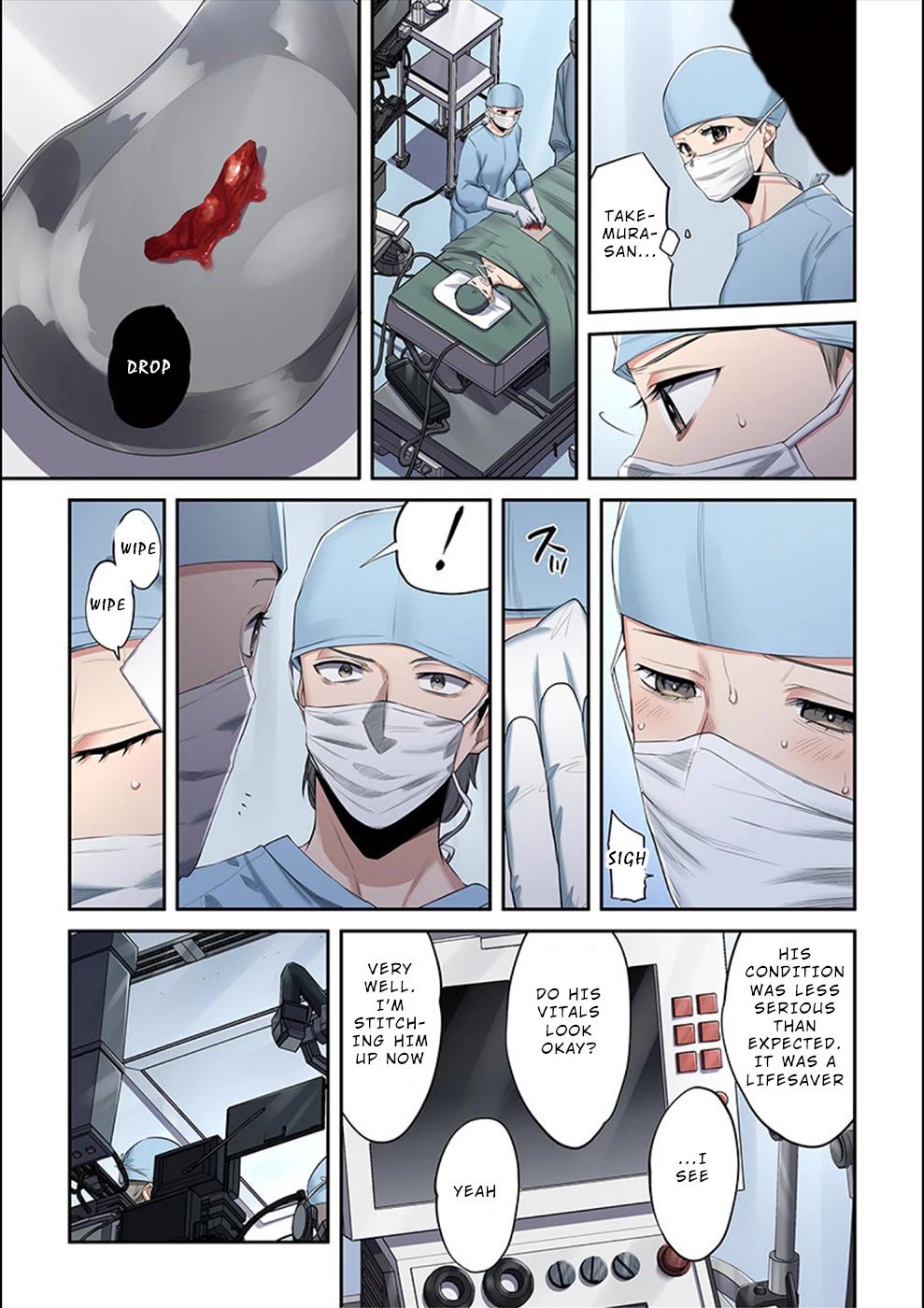 In A World Filled With Zombies, I’m The Only One They Won’t Attack Chapter 16 page 12 - Chapter 16: Surgery