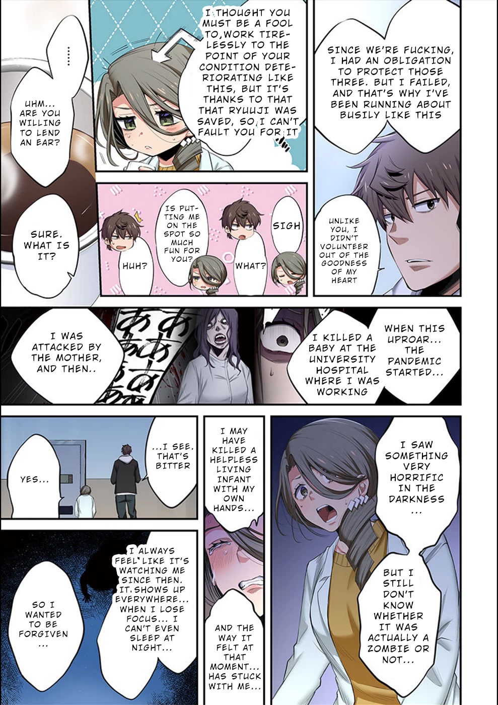 In A World Filled With Zombies, I’m The Only One They Won’t Attack Chapter 16 page 16 - Chapter 16: Surgery