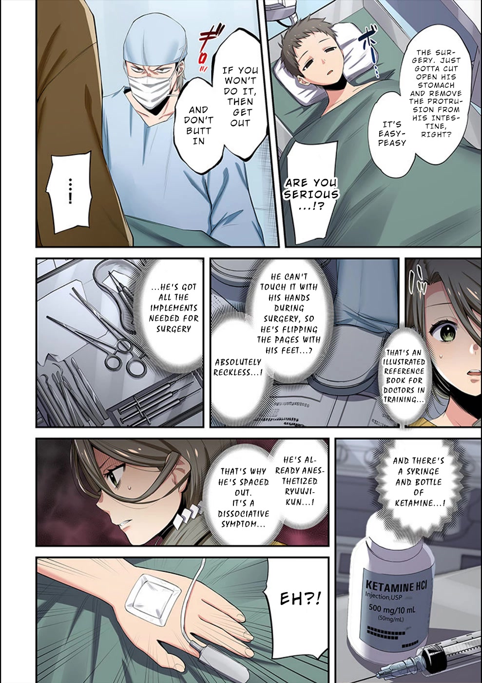In A World Filled With Zombies, I’m The Only One They Won’t Attack Chapter 16 page 7 - Chapter 16: Surgery
