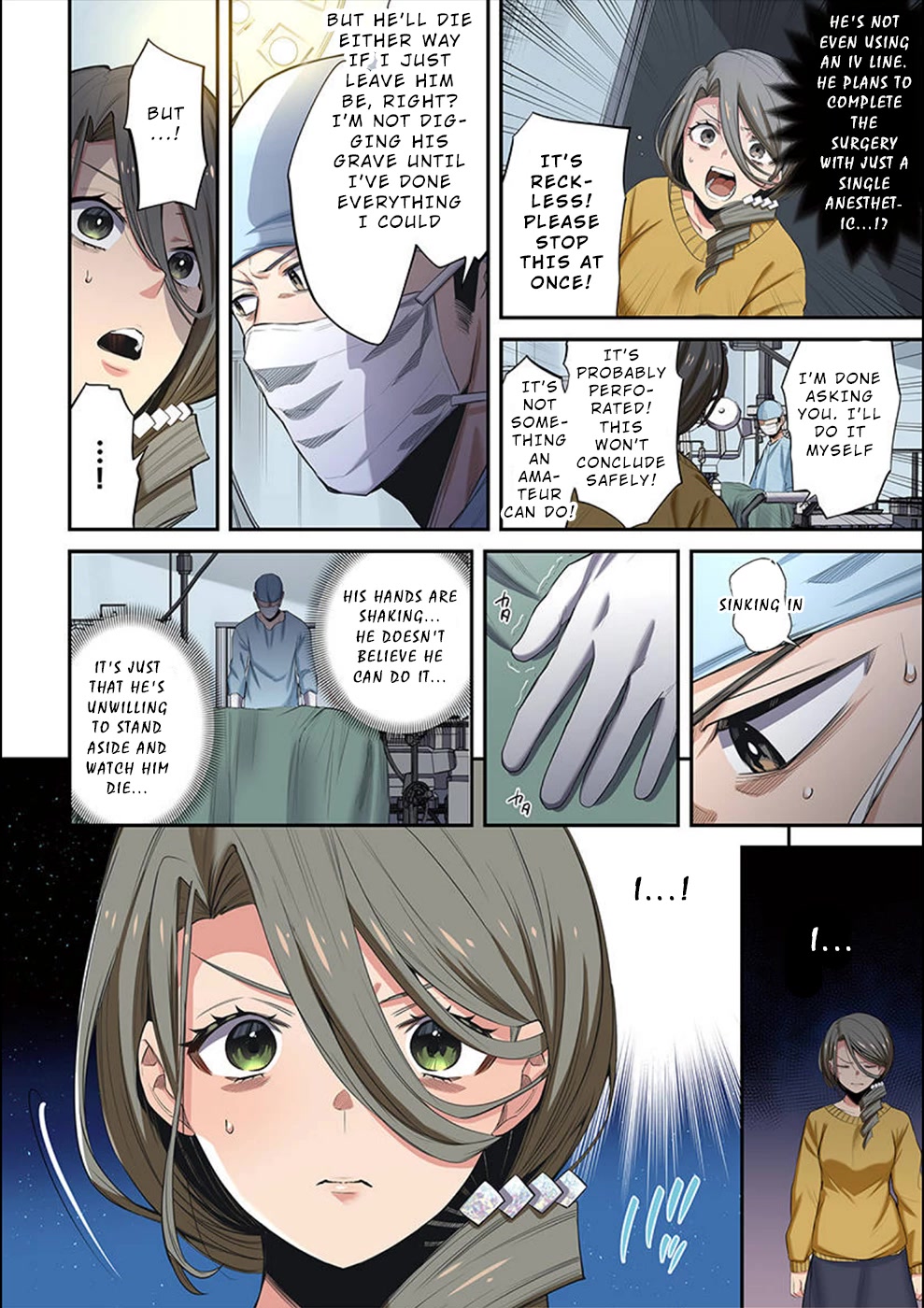 In A World Filled With Zombies, I’m The Only One They Won’t Attack Chapter 16 page 8 - Chapter 16: Surgery
