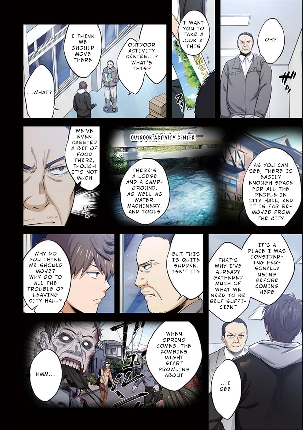 In A World Filled With Zombies, I’m The Only One They Won’t Attack Chapter 17 page 3 - Chapter 17: Communication