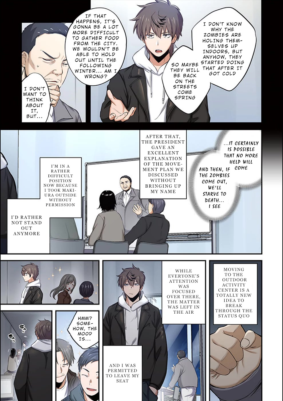 In A World Filled With Zombies, I’m The Only One They Won’t Attack Chapter 17 page 4 - Chapter 17: Communication