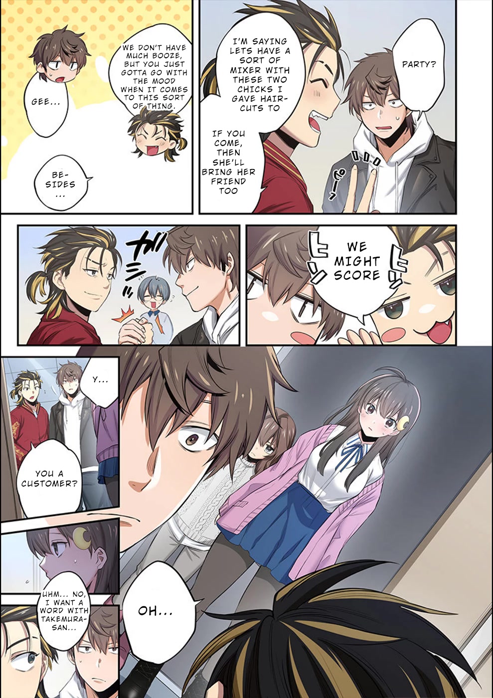 In A World Filled With Zombies, I’m The Only One They Won’t Attack Chapter 17 page 6 - Chapter 17: Communication