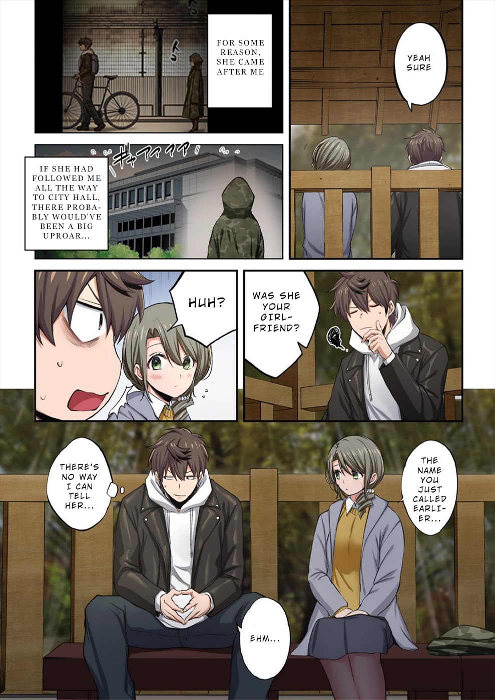 In A World Filled With Zombies, I’m The Only One They Won’t Attack Chapter 18.5 page 3 - Chapter 18.5: Extra - Affair on a Rainy Day