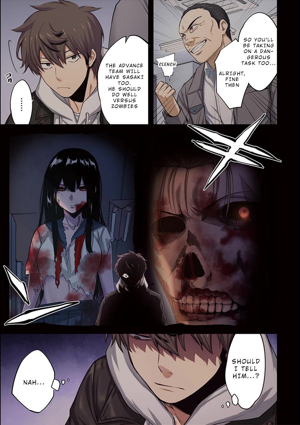 In A World Filled With Zombies, I’m The Only One They Won’t Attack Chapter 18 page 10 - Chapter 18: Suspicion