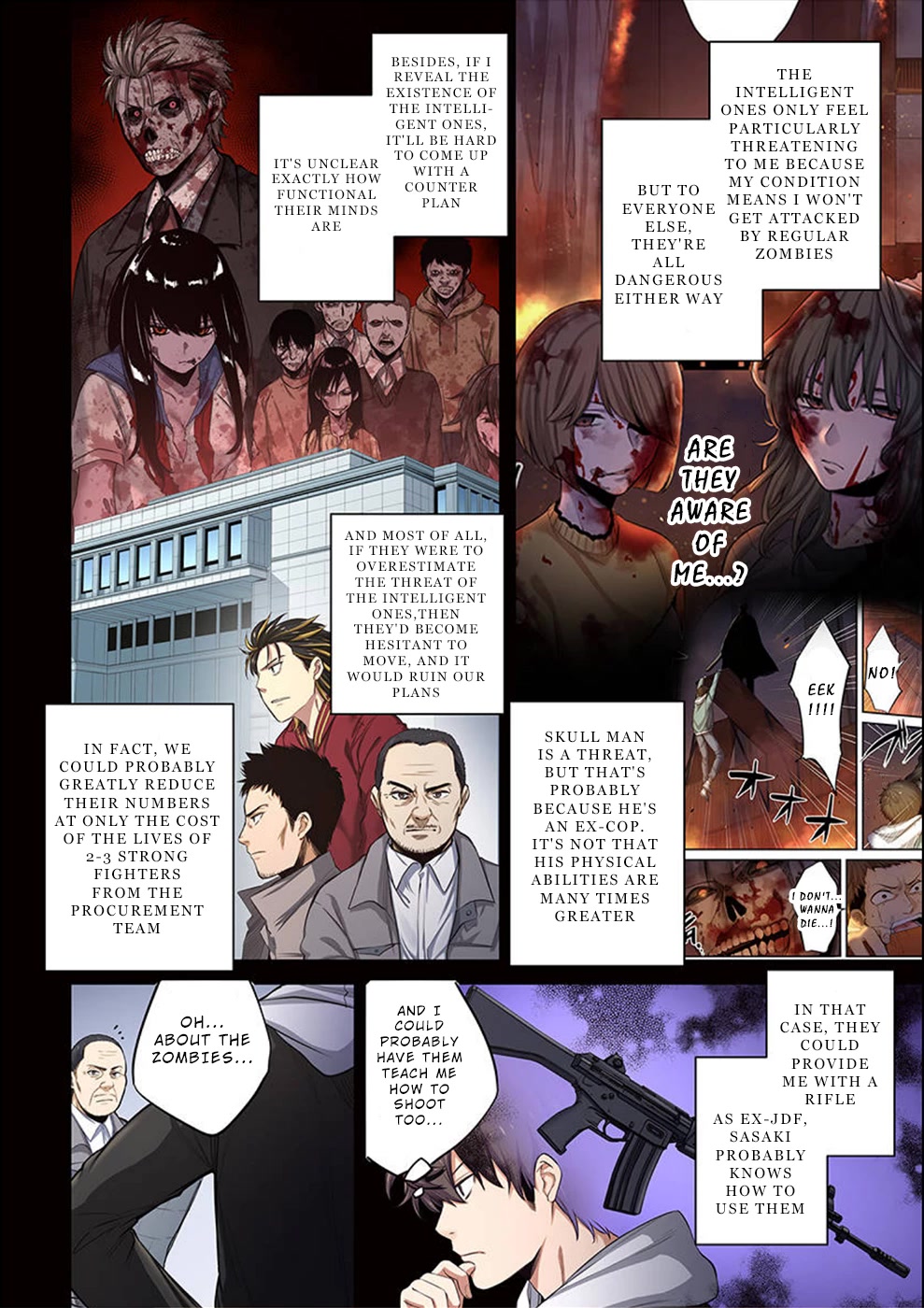 In A World Filled With Zombies, I’m The Only One They Won’t Attack Chapter 18 page 11 - Chapter 18: Suspicion