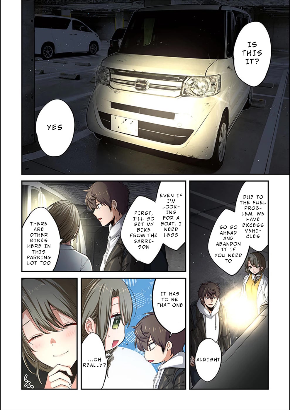In A World Filled With Zombies, I’m The Only One They Won’t Attack Chapter 18 page 3 - Chapter 18: Suspicion
