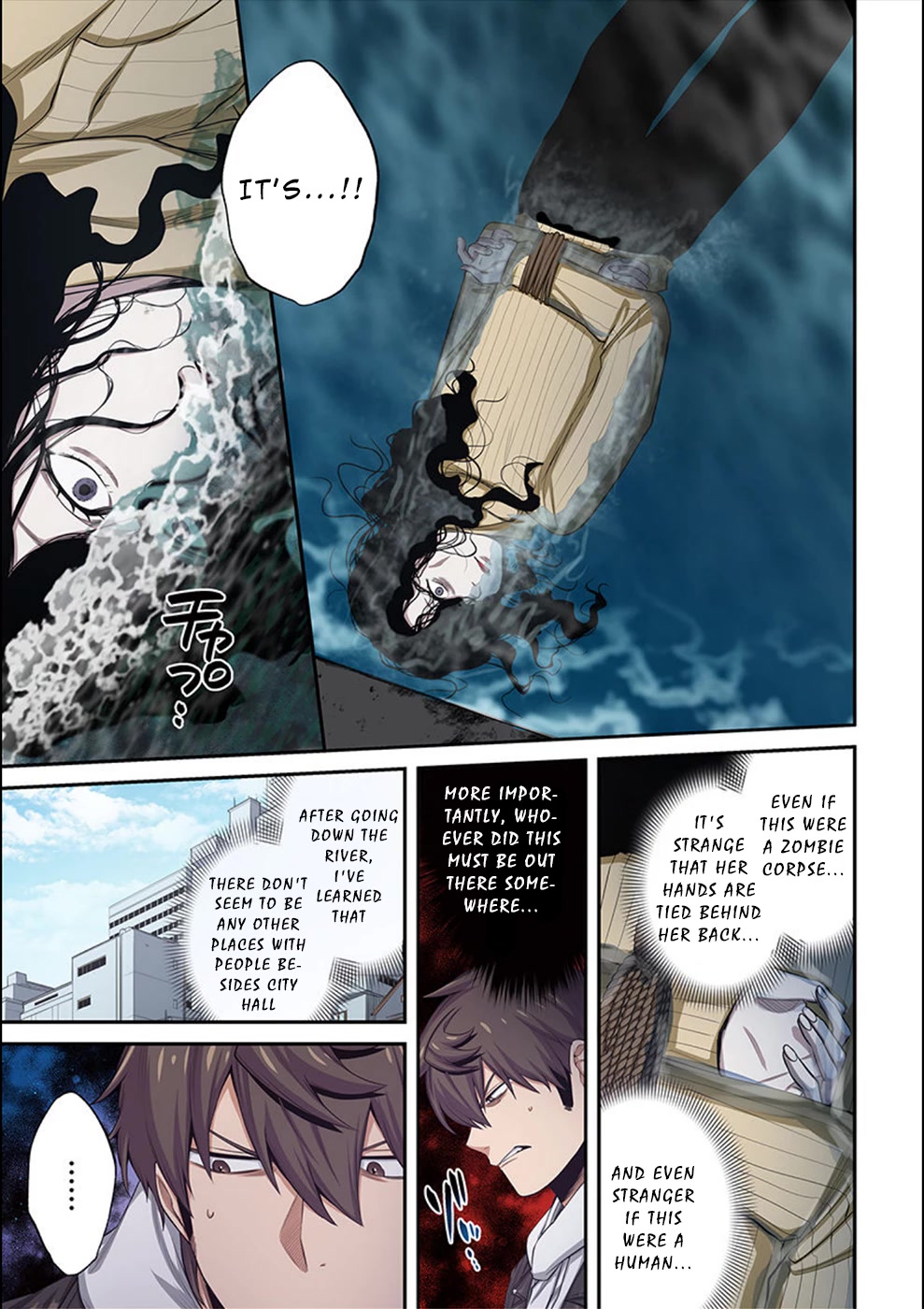 In A World Filled With Zombies, I’m The Only One They Won’t Attack Chapter 19 page 12 - Chapter 19: The Look