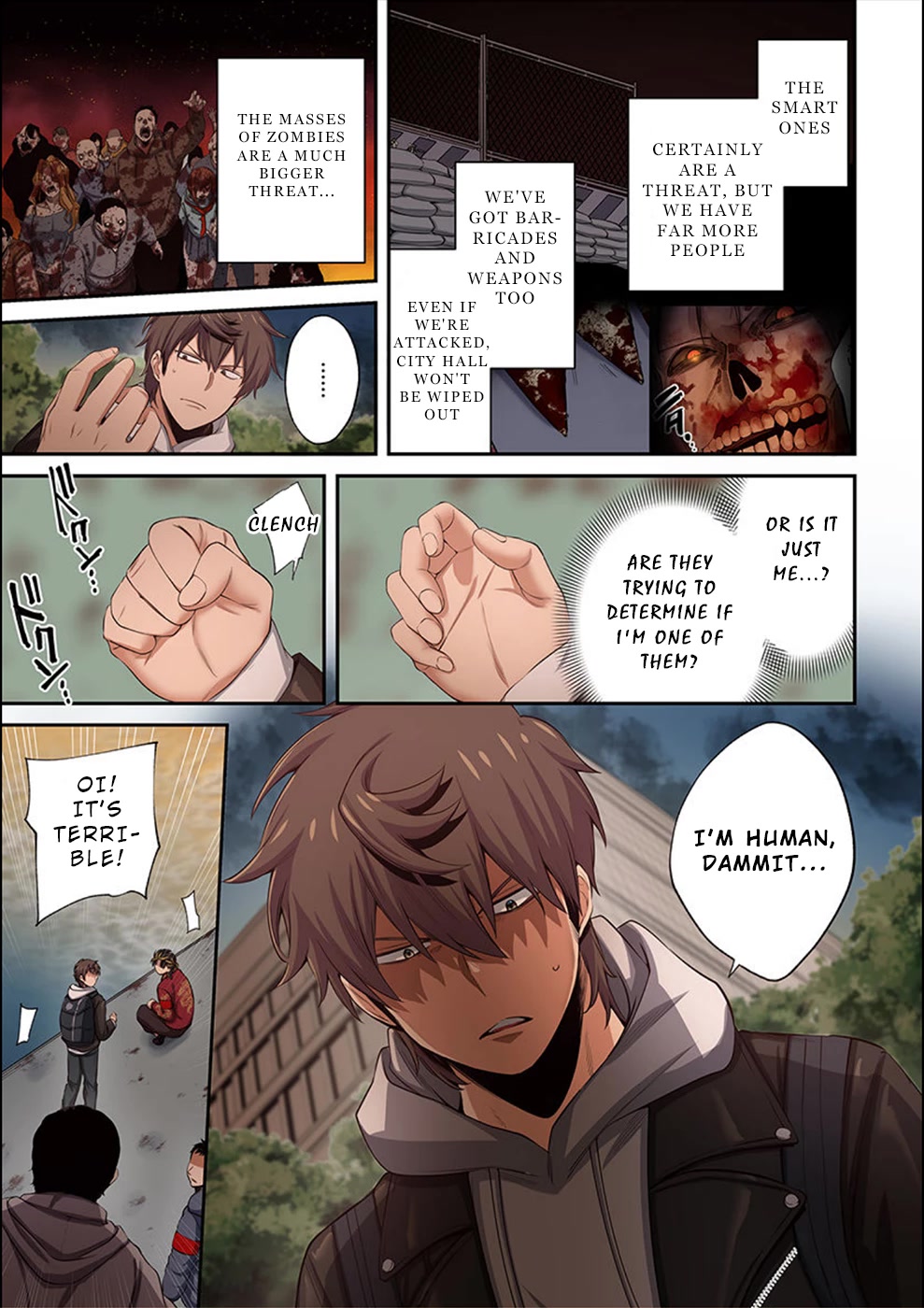 In A World Filled With Zombies, I’m The Only One They Won’t Attack Chapter 19 page 16 - Chapter 19: The Look