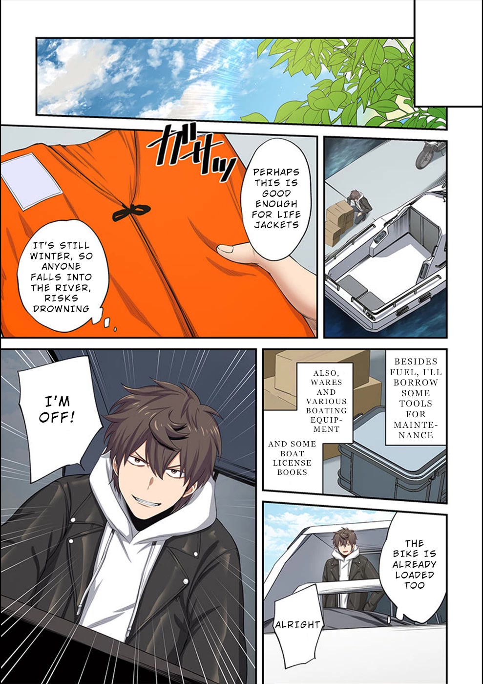 In A World Filled With Zombies, I’m The Only One They Won’t Attack Chapter 19 page 8 - Chapter 19: The Look