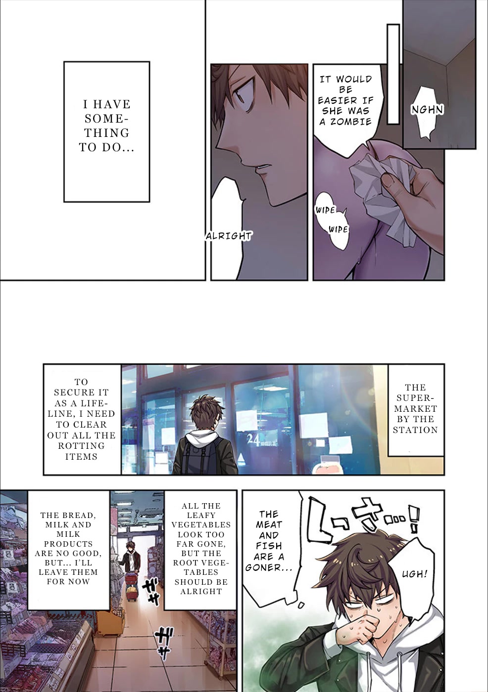 In A World Filled With Zombies, I’m The Only One They Won’t Attack Chapter 2 page 10 - Chapter 2: In the Back Rooms
