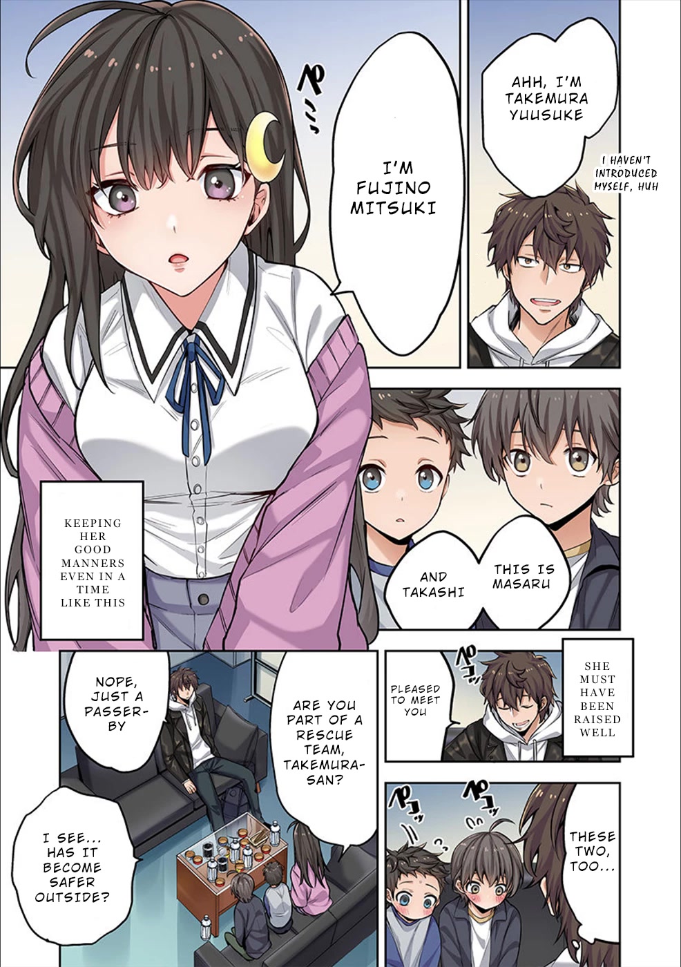 In A World Filled With Zombies, I’m The Only One They Won’t Attack Chapter 2 page 6 - Chapter 2: In the Back Rooms