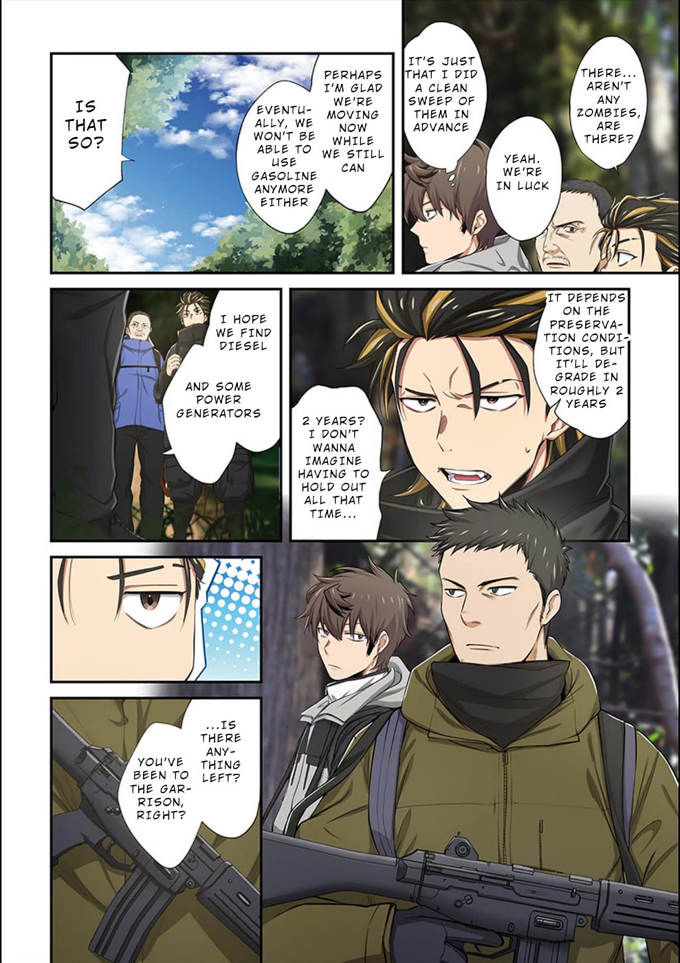 In A World Filled With Zombies, I’m The Only One They Won’t Attack Chapter 21 page 3 - Chapter 21: Outdoor Activity Center