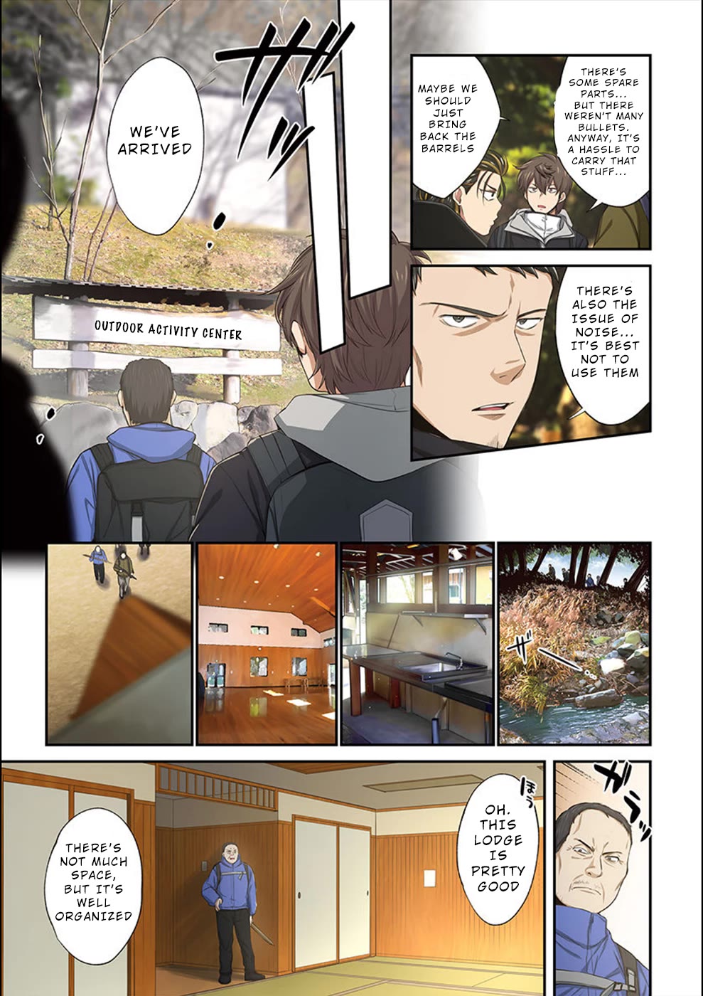 In A World Filled With Zombies, I’m The Only One They Won’t Attack Chapter 21 page 4 - Chapter 21: Outdoor Activity Center