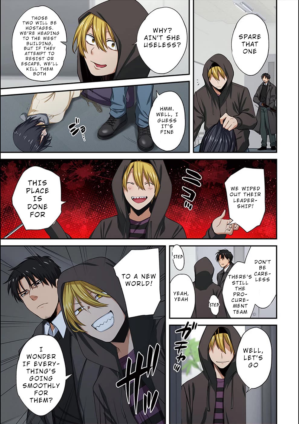 In A World Filled With Zombies, I’m The Only One They Won’t Attack Chapter 22 page 10 - Chapter 22: Collapse