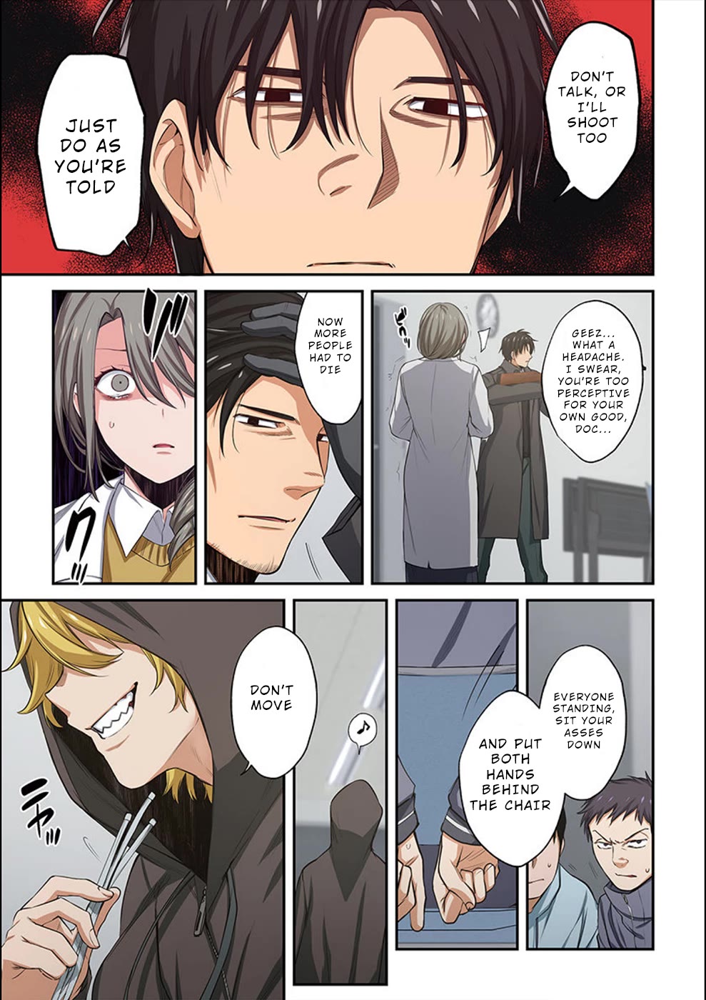 In A World Filled With Zombies, I’m The Only One They Won’t Attack Chapter 22 page 6 - Chapter 22: Collapse