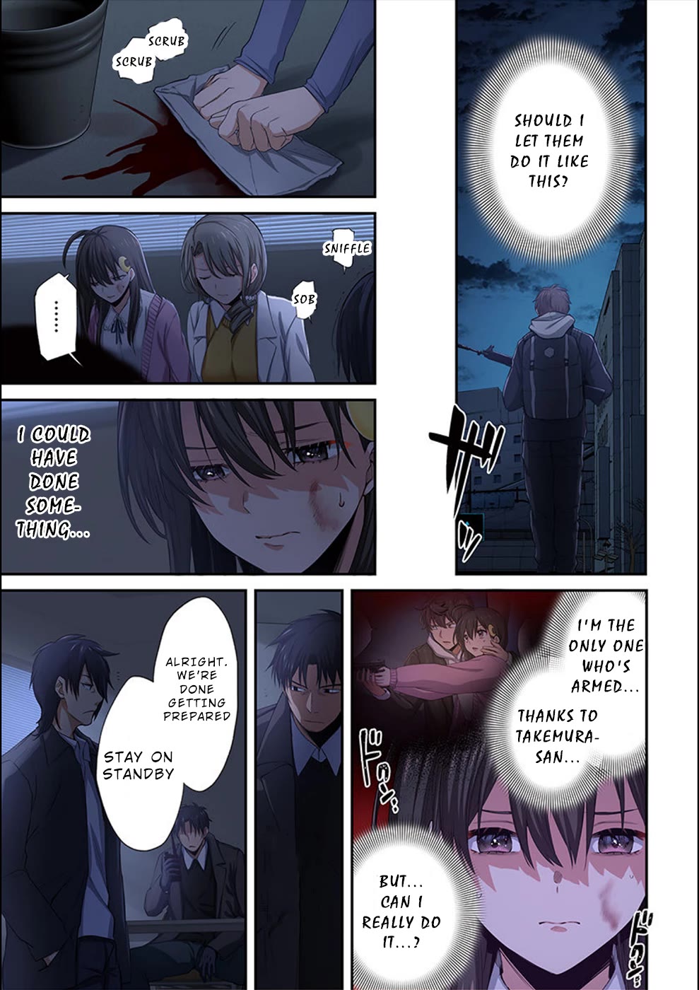 In A World Filled With Zombies, I’m The Only One They Won’t Attack Chapter 23 page 10 - Chapter 23: Courage