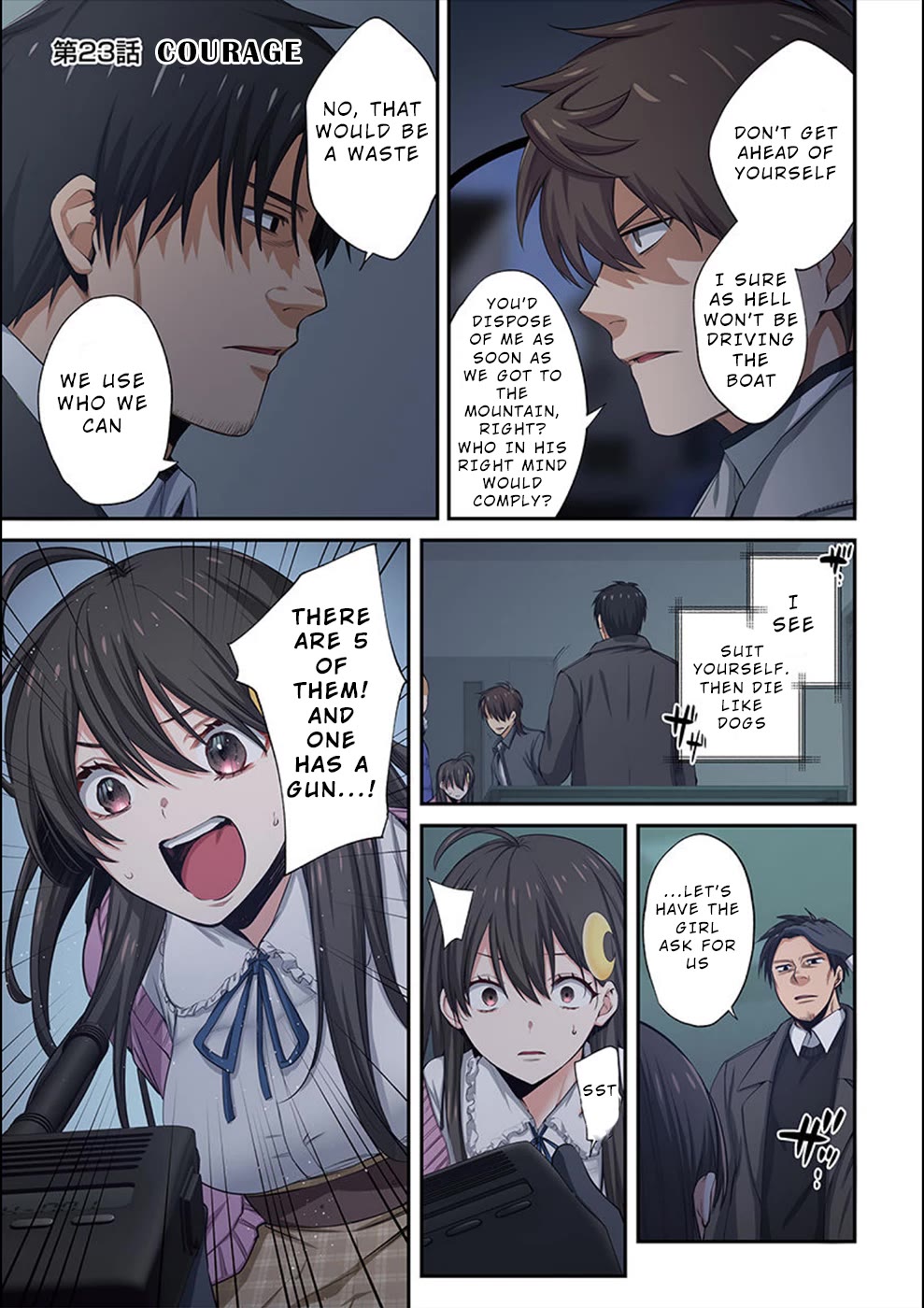 In A World Filled With Zombies, I’m The Only One They Won’t Attack Chapter 23 page 2 - Chapter 23: Courage