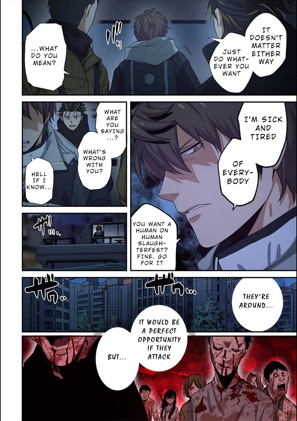 In A World Filled With Zombies, I’m The Only One They Won’t Attack Chapter 23 page 9 - Chapter 23: Courage