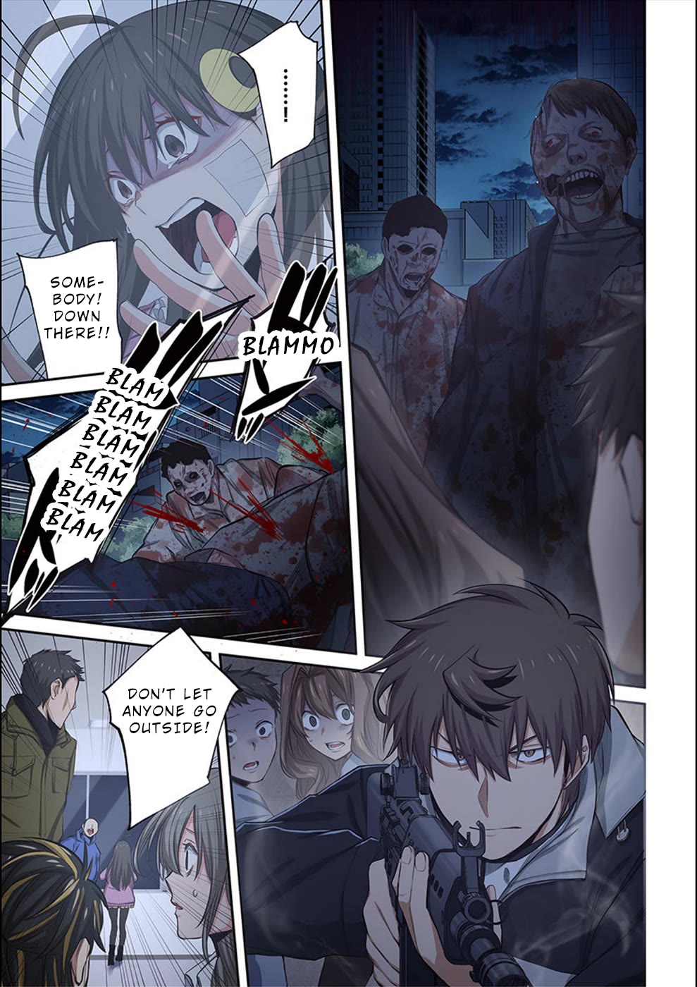 In A World Filled With Zombies, I’m The Only One They Won’t Attack Chapter 24 page 16 - Chapter 24: The Girl with the Gun