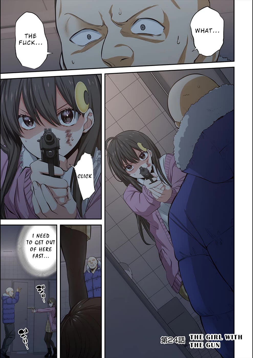 In A World Filled With Zombies, I’m The Only One They Won’t Attack Chapter 24 page 2 - Chapter 24: The Girl with the Gun