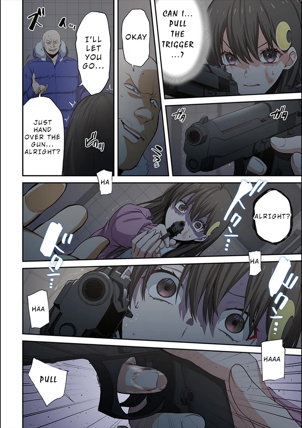 In A World Filled With Zombies, I’m The Only One They Won’t Attack Chapter 24 page 3 - Chapter 24: The Girl with the Gun
