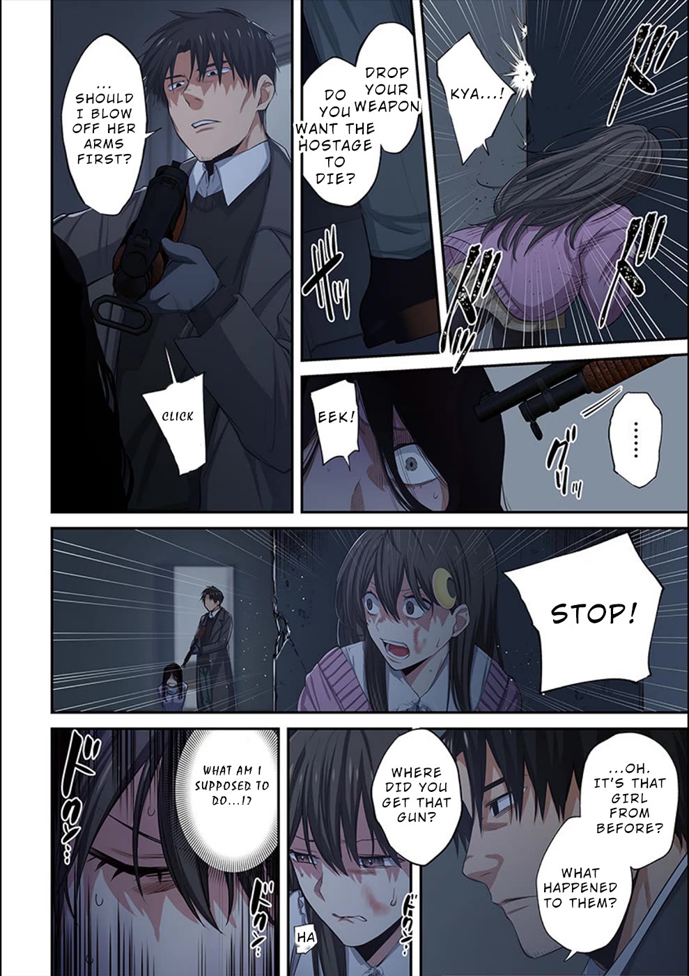 In A World Filled With Zombies, I’m The Only One They Won’t Attack Chapter 24 page 7 - Chapter 24: The Girl with the Gun