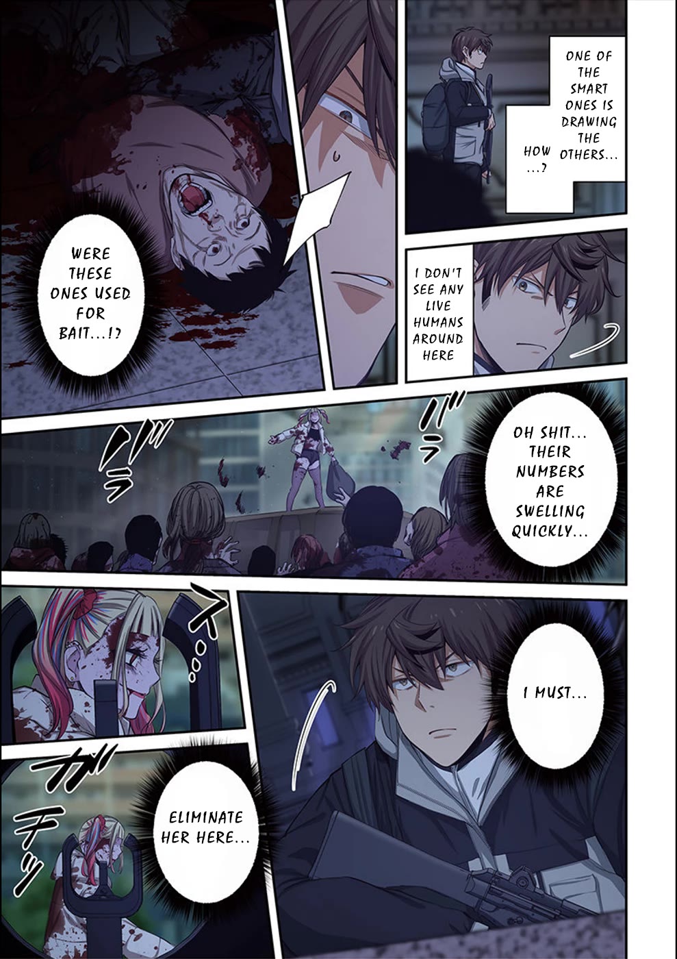 In A World Filled With Zombies, I’m The Only One They Won’t Attack Chapter 25 page 14 - Chapter 25: Assault