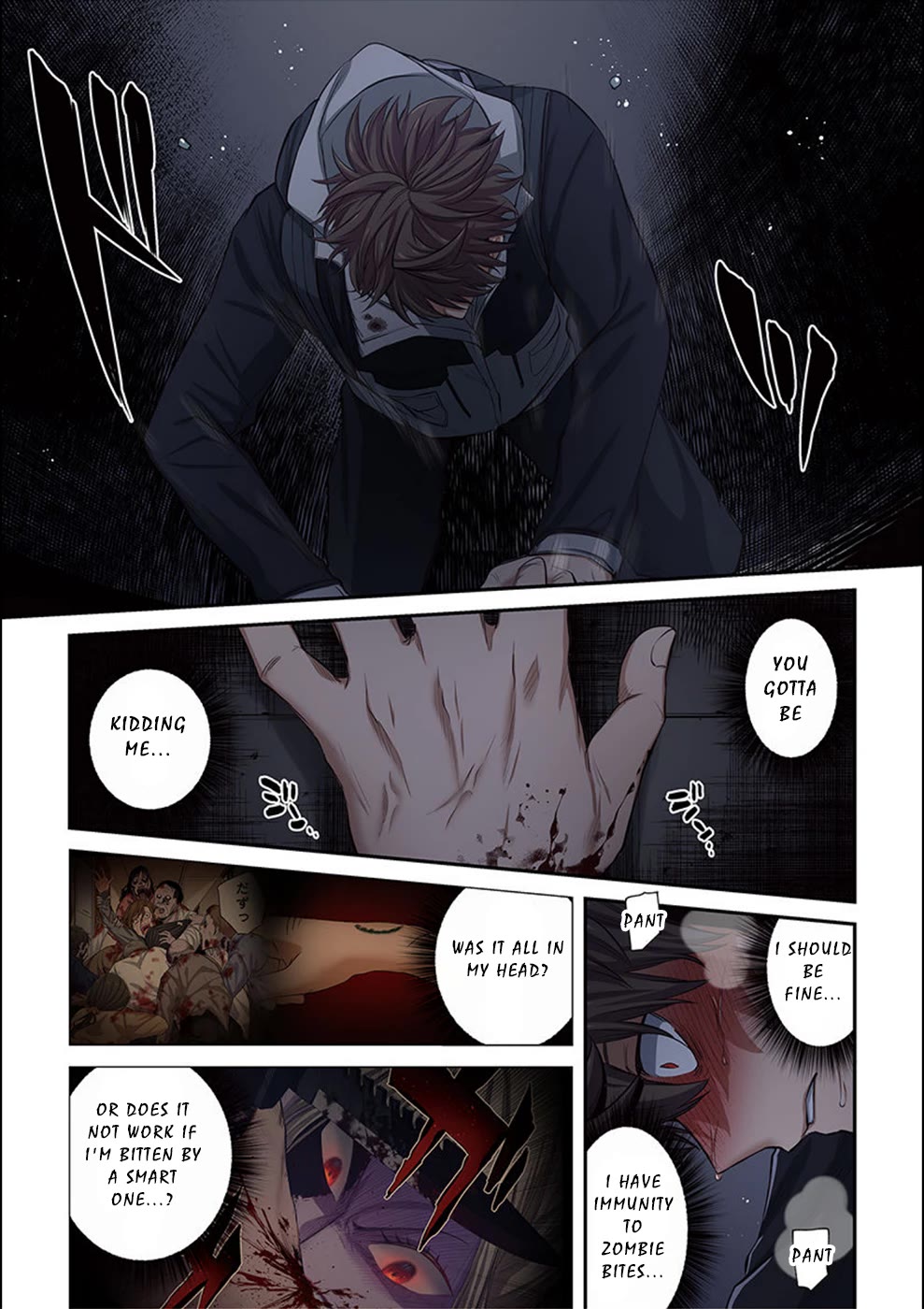 In A World Filled With Zombies, I’m The Only One They Won’t Attack Chapter 27 page 14 - Chapter 27: Infection