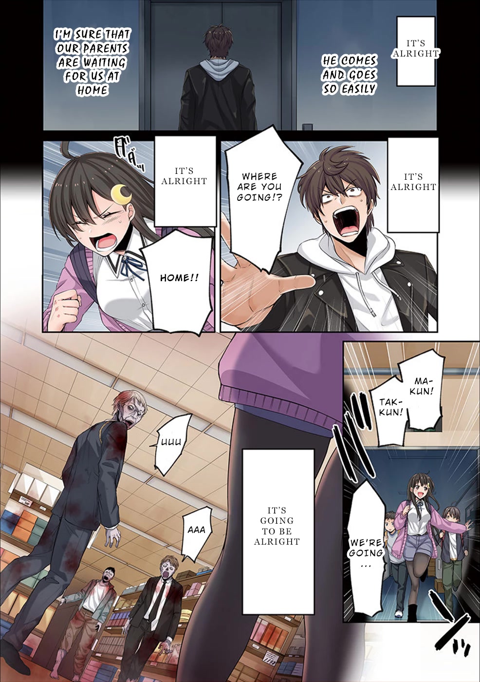 In A World Filled With Zombies, I’m The Only One They Won’t Attack Chapter 3 page 15 - Chapter 3: The Day it Began