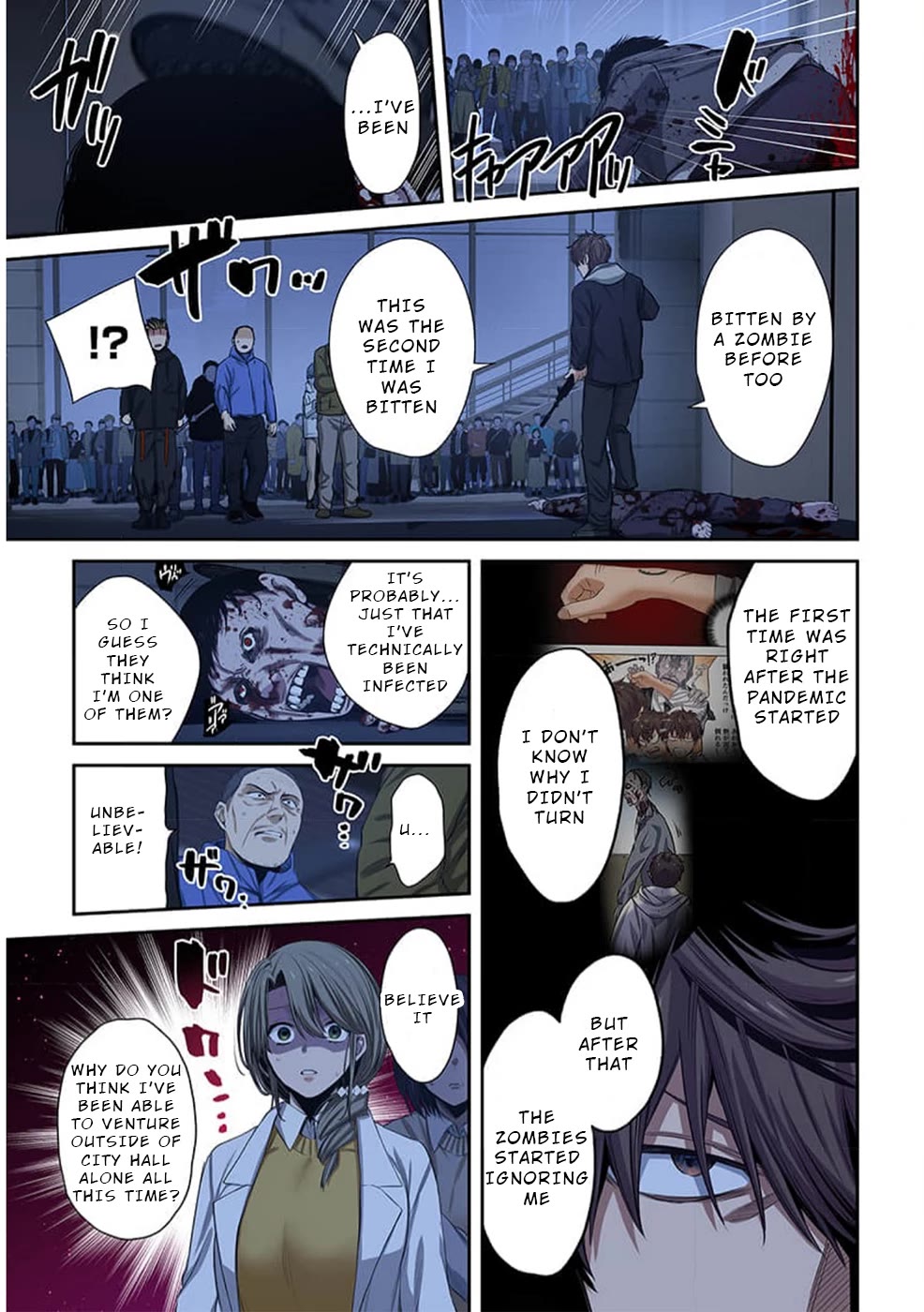 In A World Filled With Zombies, I’m The Only One They Won’t Attack Chapter 30 page 12 - Chapter 30: Revelation
