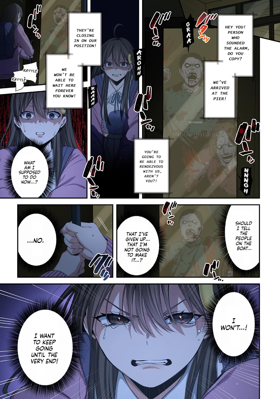 In A World Filled With Zombies, I’m The Only One They Won’t Attack Chapter 34 page 11 - Chapter 34: Escape