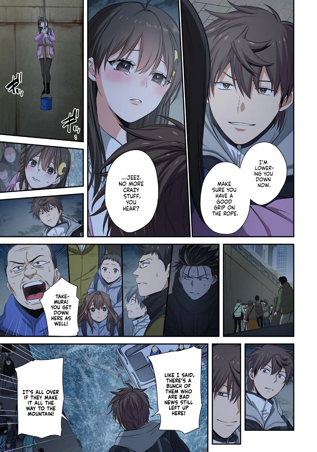 In A World Filled With Zombies, I’m The Only One They Won’t Attack Chapter 34 page 15 - Chapter 34: Escape