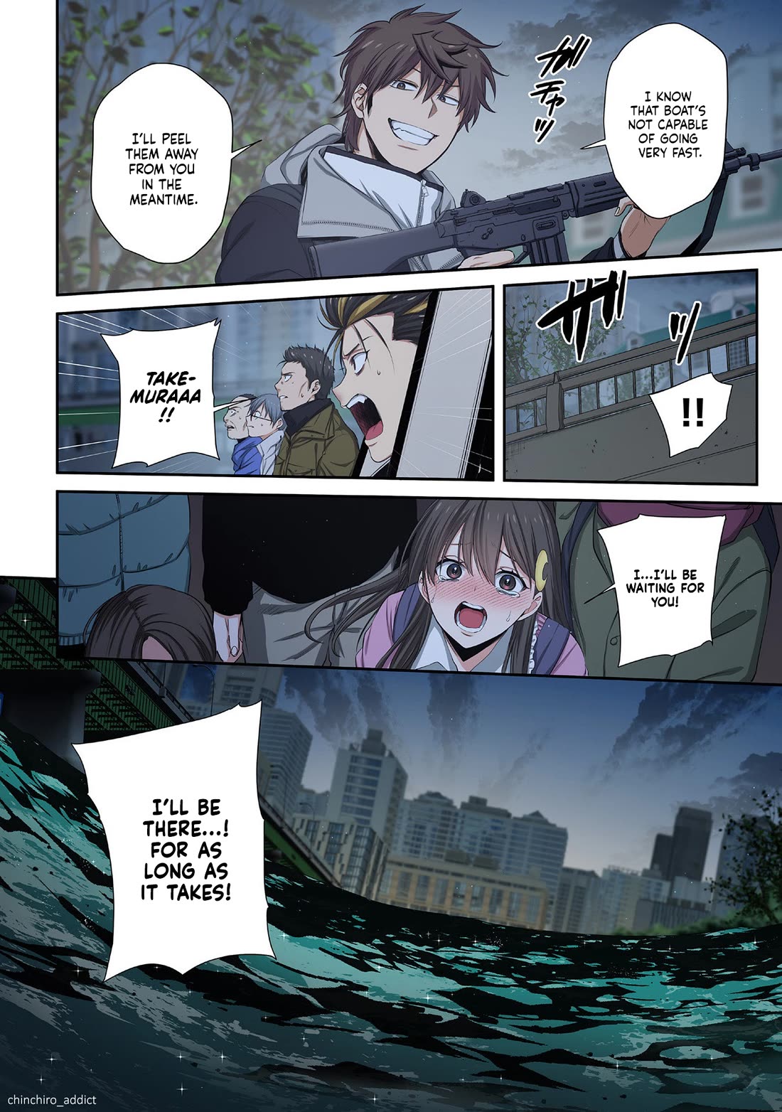 In A World Filled With Zombies, I’m The Only One They Won’t Attack Chapter 34 page 16 - Chapter 34: Escape