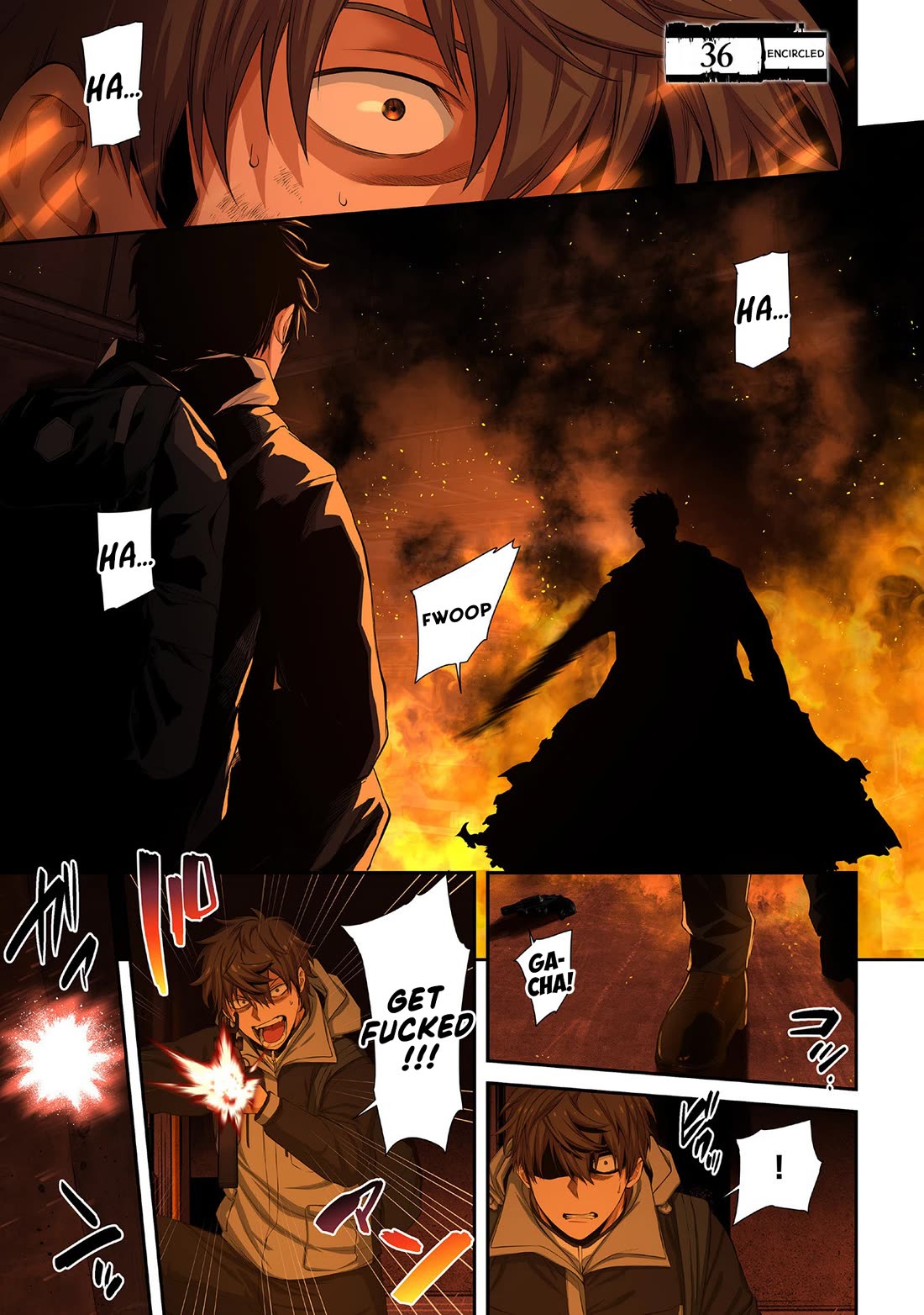 In A World Filled With Zombies, I’m The Only One They Won’t Attack Chapter 36 page 1 - Chapter 36: Encircled
