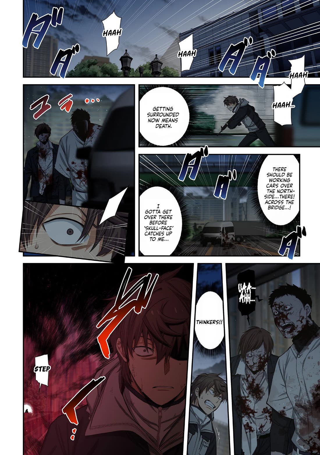 In A World Filled With Zombies, I’m The Only One They Won’t Attack Chapter 36 page 4 - Chapter 36: Encircled