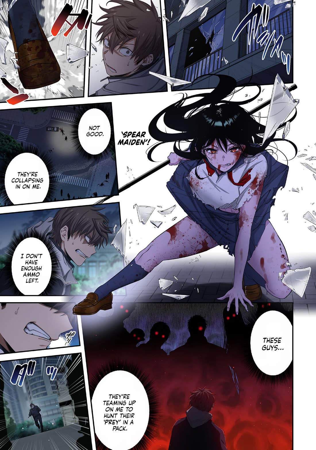 In A World Filled With Zombies, I’m The Only One They Won’t Attack Chapter 36 page 7 - Chapter 36: Encircled