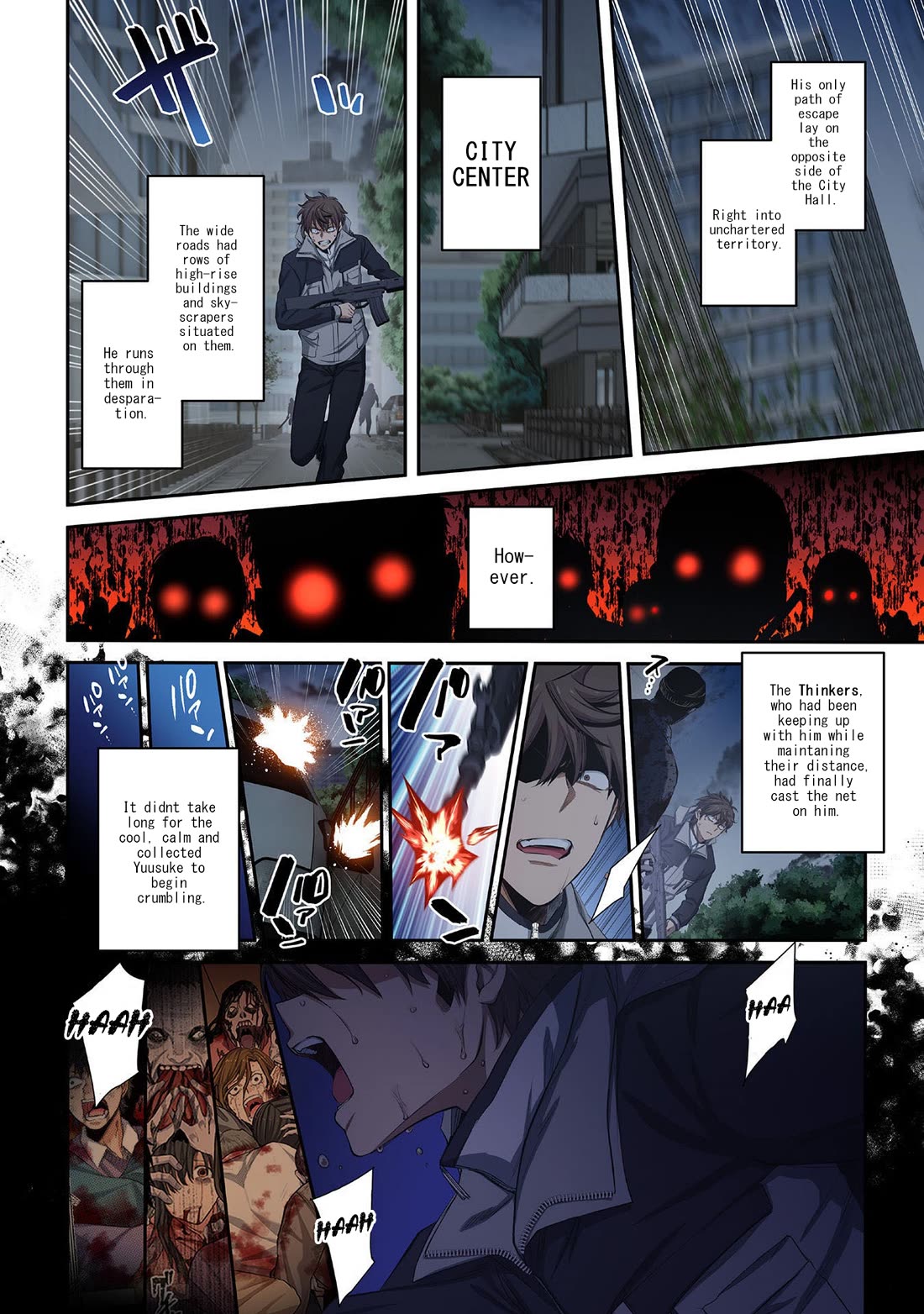 In A World Filled With Zombies, I’m The Only One They Won’t Attack Chapter 36 page 8 - Chapter 36: Encircled