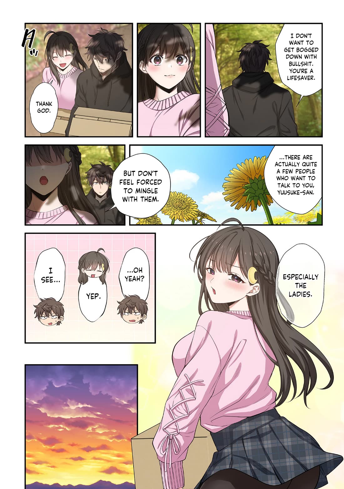 In A World Filled With Zombies, I’m The Only One They Won’t Attack Chapter 37.5 page 4 - Chapter 37.5: Extra: The First Spring