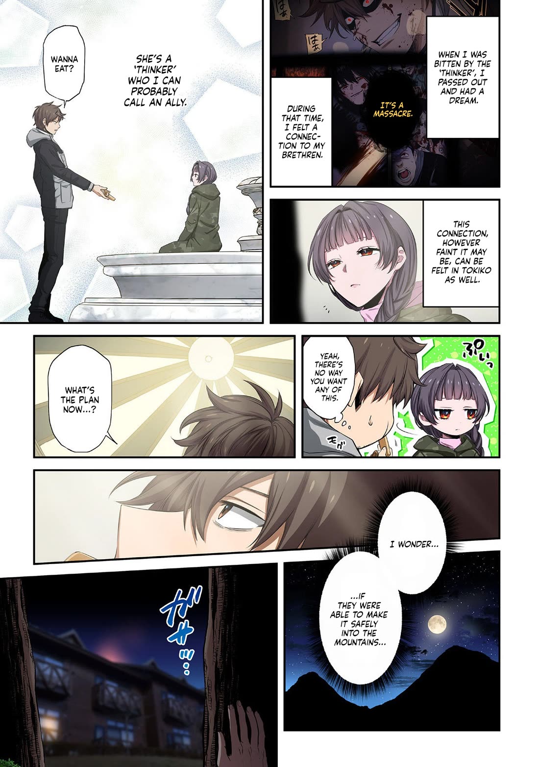 In A World Filled With Zombies, I’m The Only One They Won’t Attack Chapter 37 page 13 - Chapter 37: A Light in the Darkness