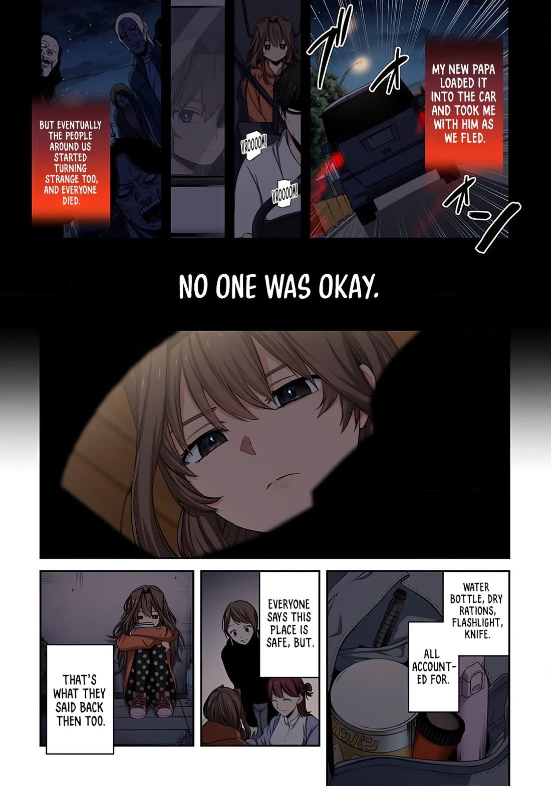 In A World Filled With Zombies, I’m The Only One They Won’t Attack Chapter 39 page 4 - Chapter 39: Back