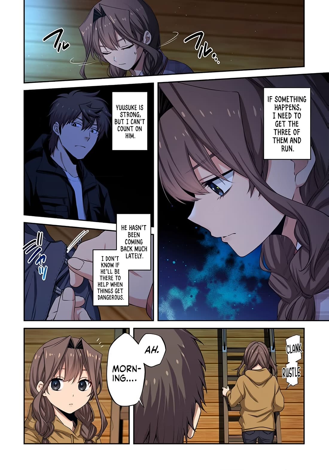 In A World Filled With Zombies, I’m The Only One They Won’t Attack Chapter 39 page 5 - Chapter 39: Back