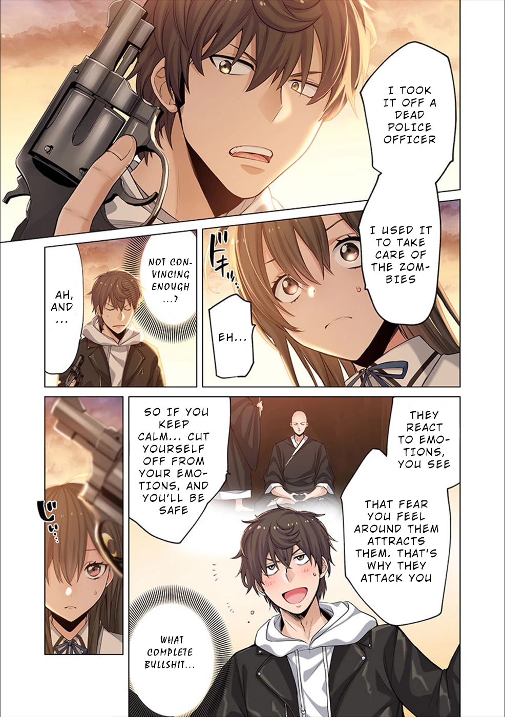 In A World Filled With Zombies, I’m The Only One They Won’t Attack Chapter 4 page 10 - Chapter 4: The Truth Right Under Your Nose