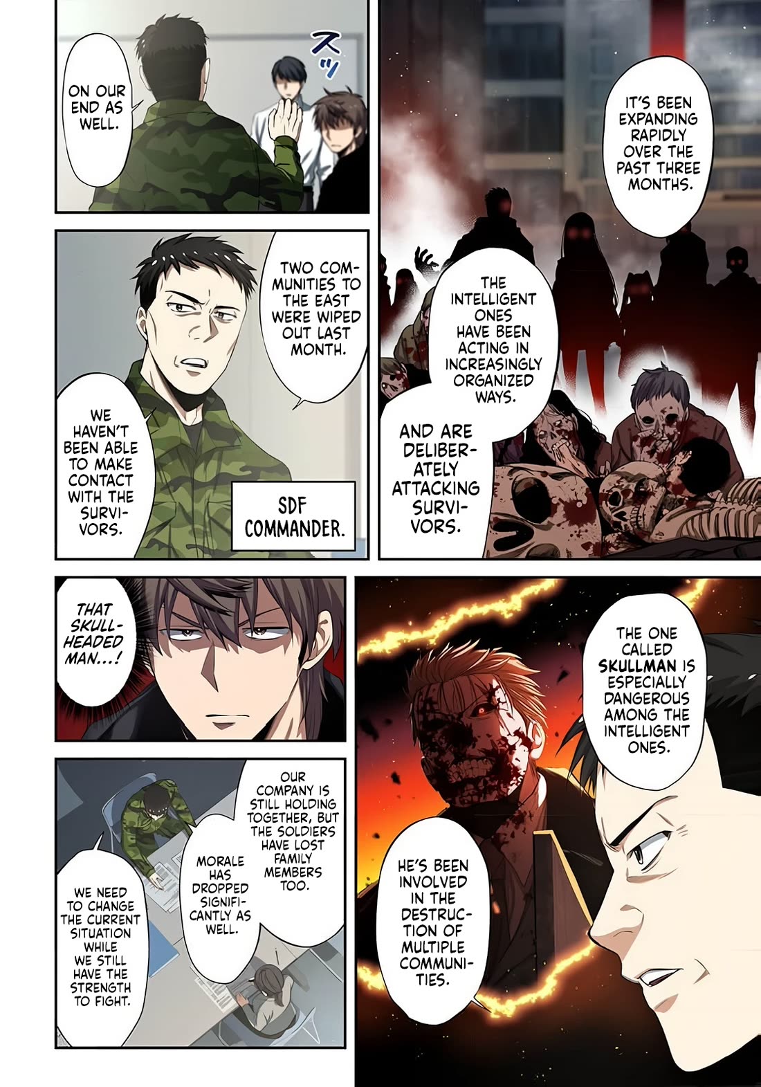 In A World Filled With Zombies, I’m The Only One They Won’t Attack Chapter 40 page 11 - Chapter 40: Kenou Base
