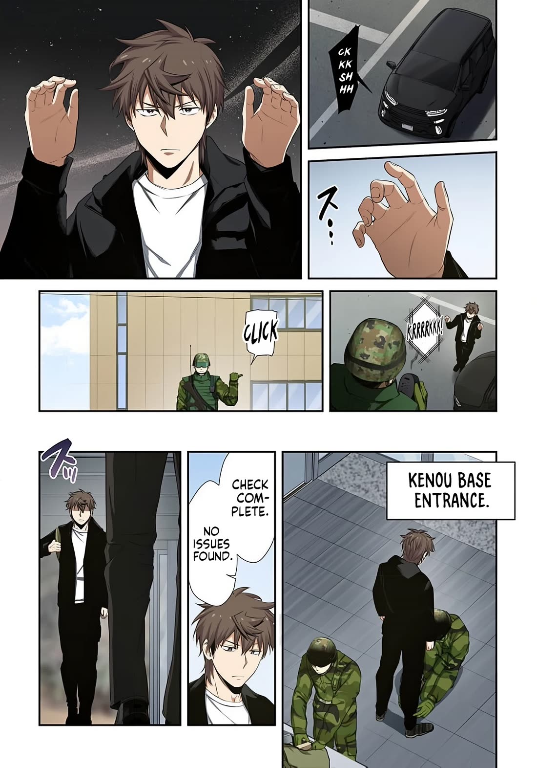 In A World Filled With Zombies, I’m The Only One They Won’t Attack Chapter 40 page 4 - Chapter 40: Kenou Base