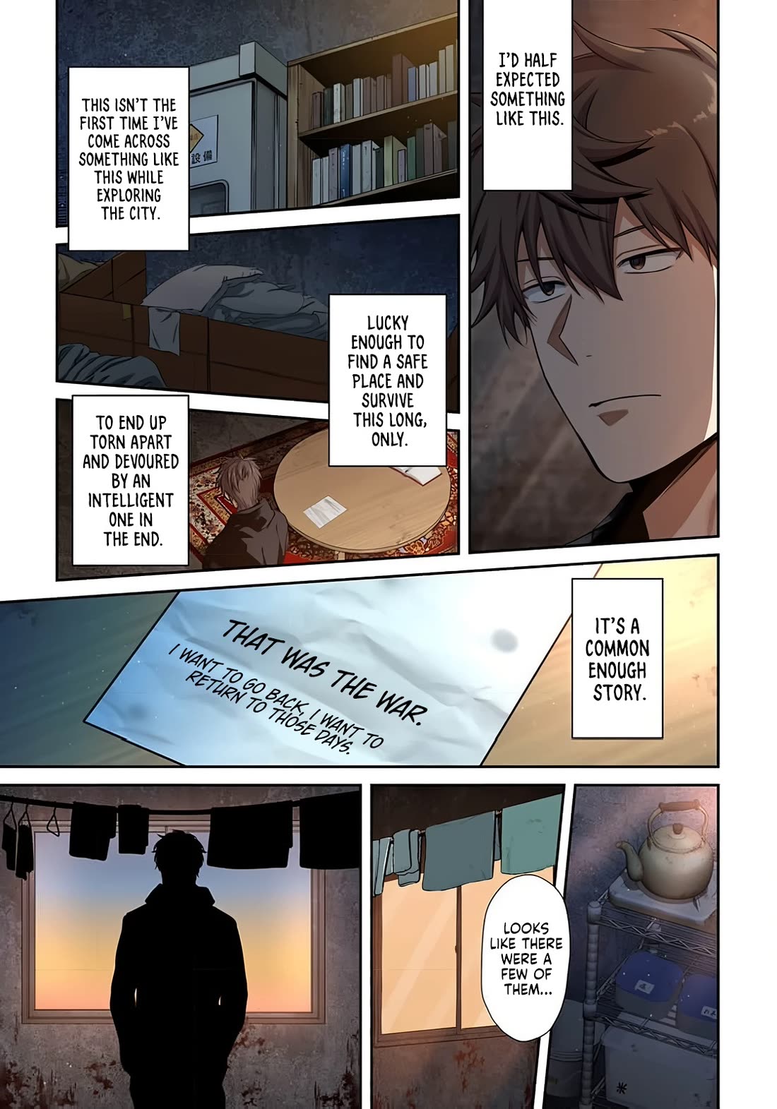 In A World Filled With Zombies, I’m The Only One They Won’t Attack Chapter 41 page 8 - Chapter 41: The Quiet City
